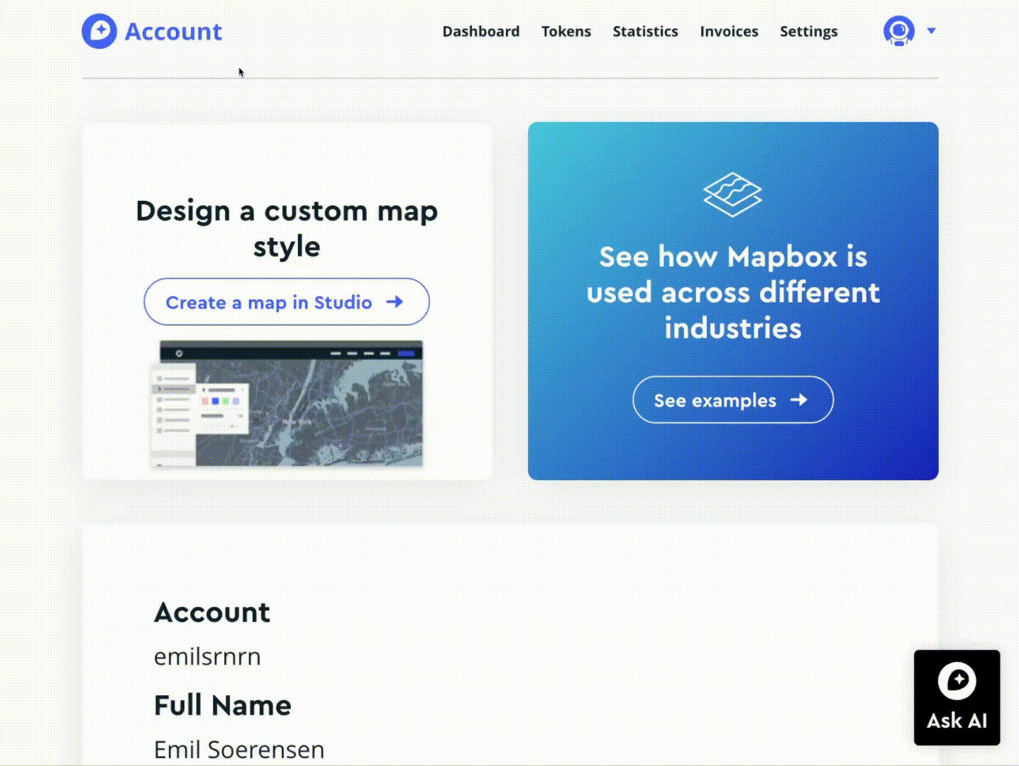 Mapbox In App Example