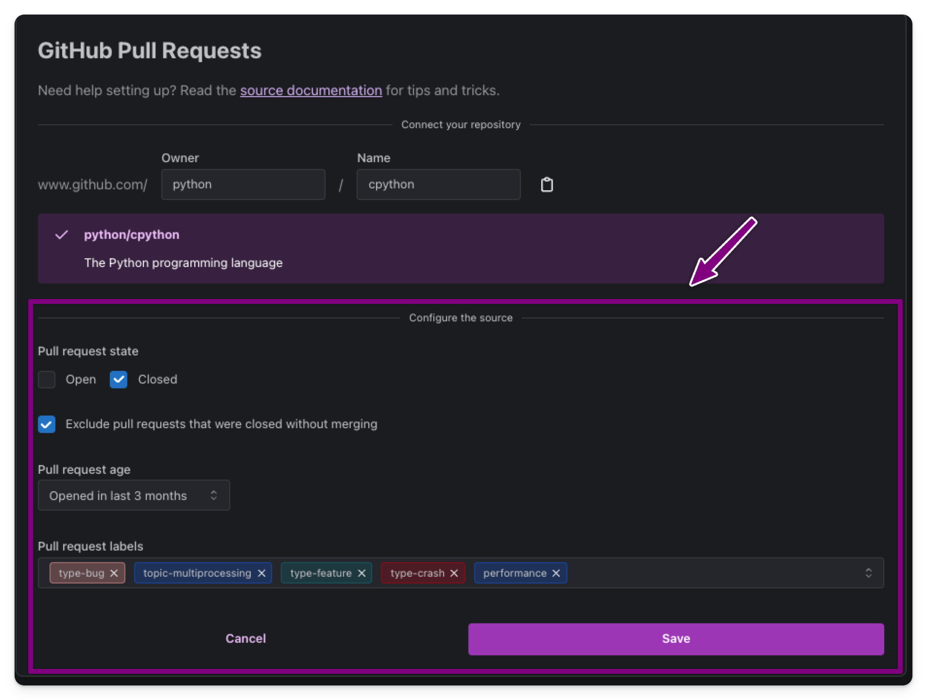 GitHub Parameters