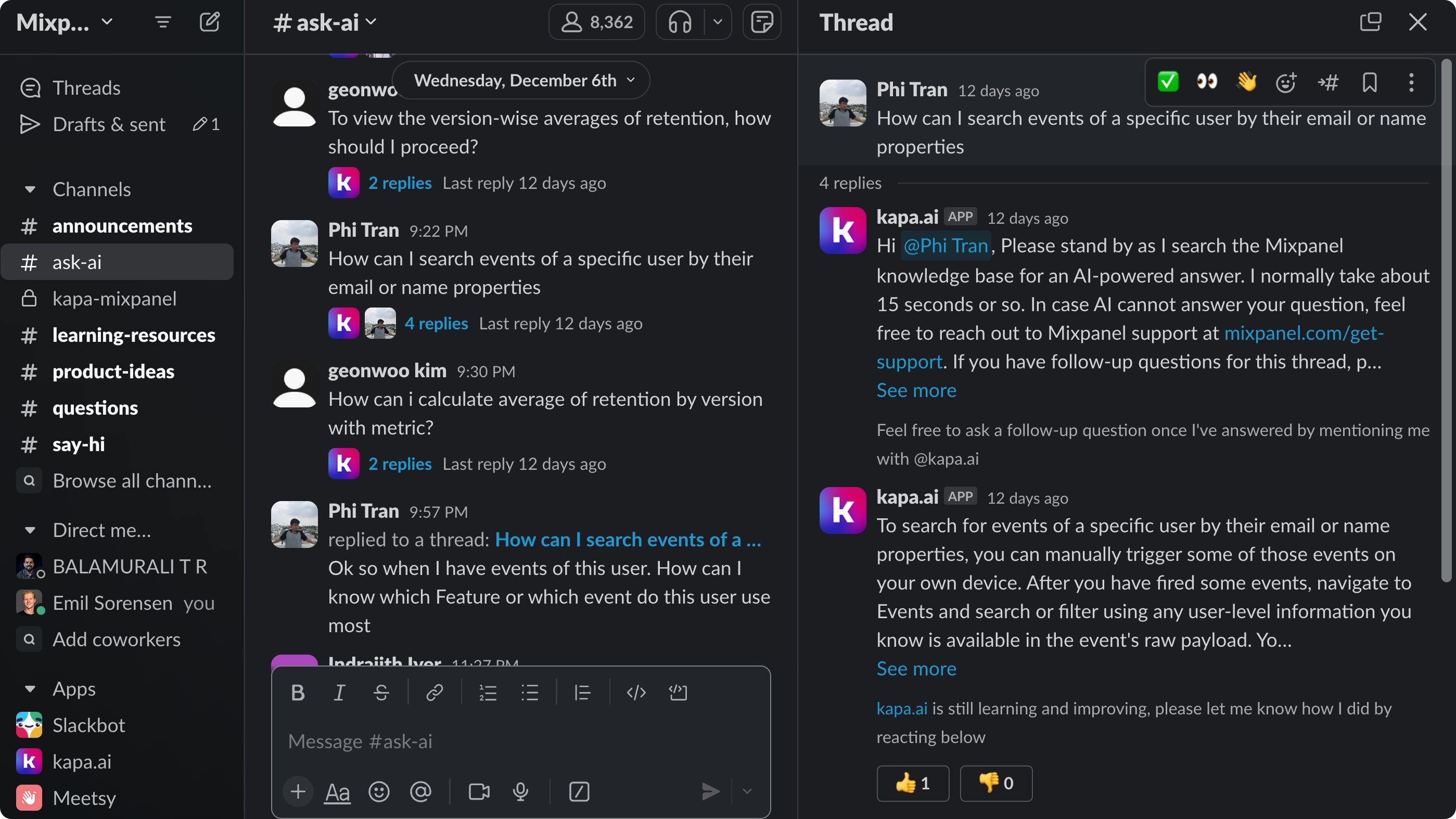 Mixpanel Integration