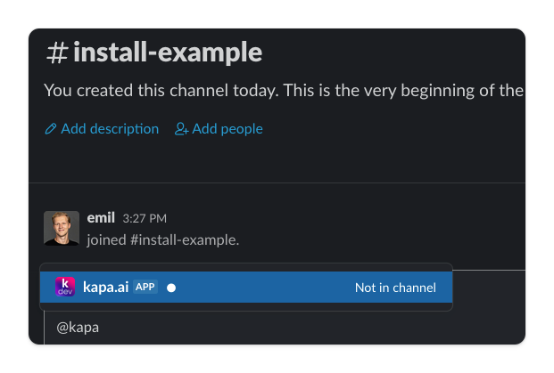 Slack Install