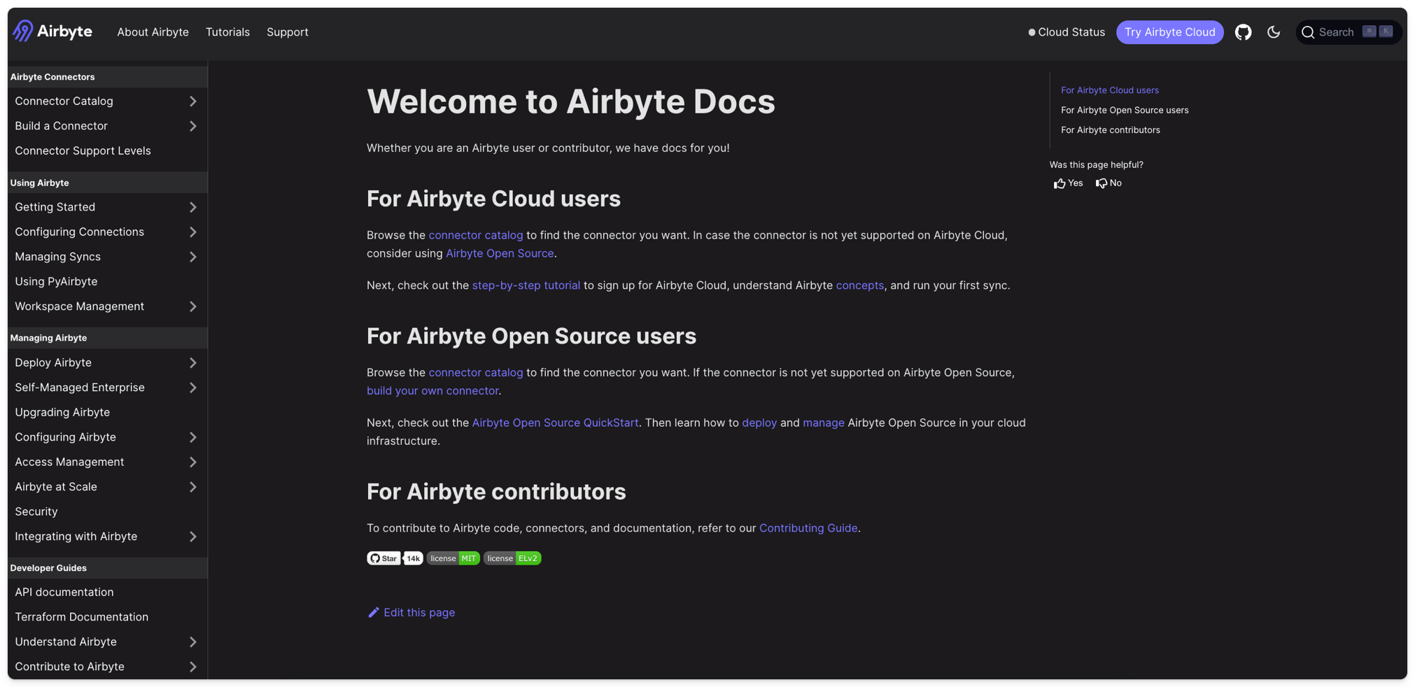 Airbyte Docs